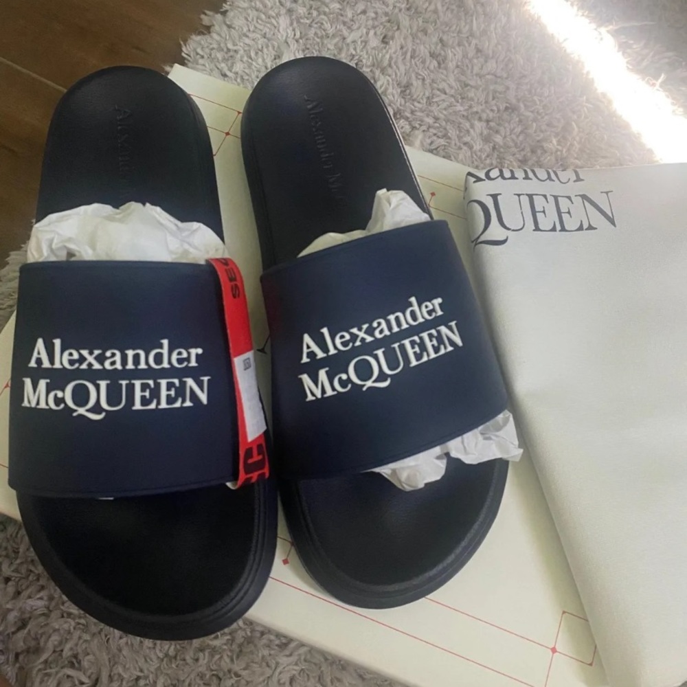 Alexander McQueen slides
